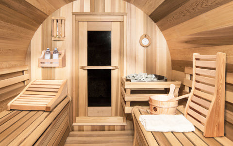 Log Furniture and More Sauna