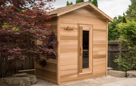 Clear Red Cedar Cedar Cabin Sauna