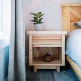 Beetlewood 3 Drawer Nightstand