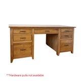 A Series Office Desk with Hutch - 32" × 72"