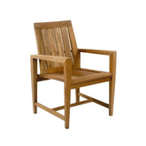 Teak Amalfi Dining Arm Chair
