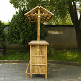60" Bamboo Tiki Bar