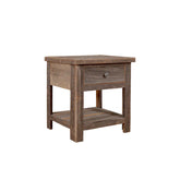 Barn Wood 1 Drawer Night Stand