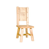 Branded Back Log Side Chair