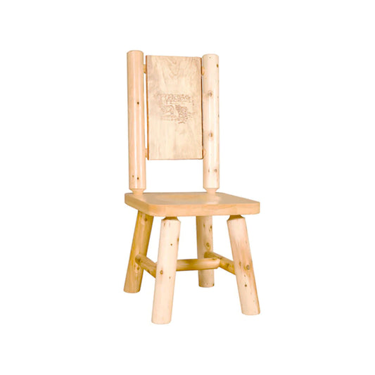 Branded Back Log Side Chair