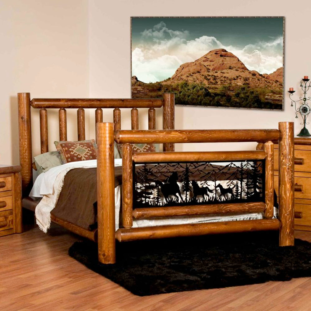 Chalet Log Bed