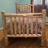 Custom Log Footboard
