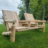 Custom Outdoor Log Furniture