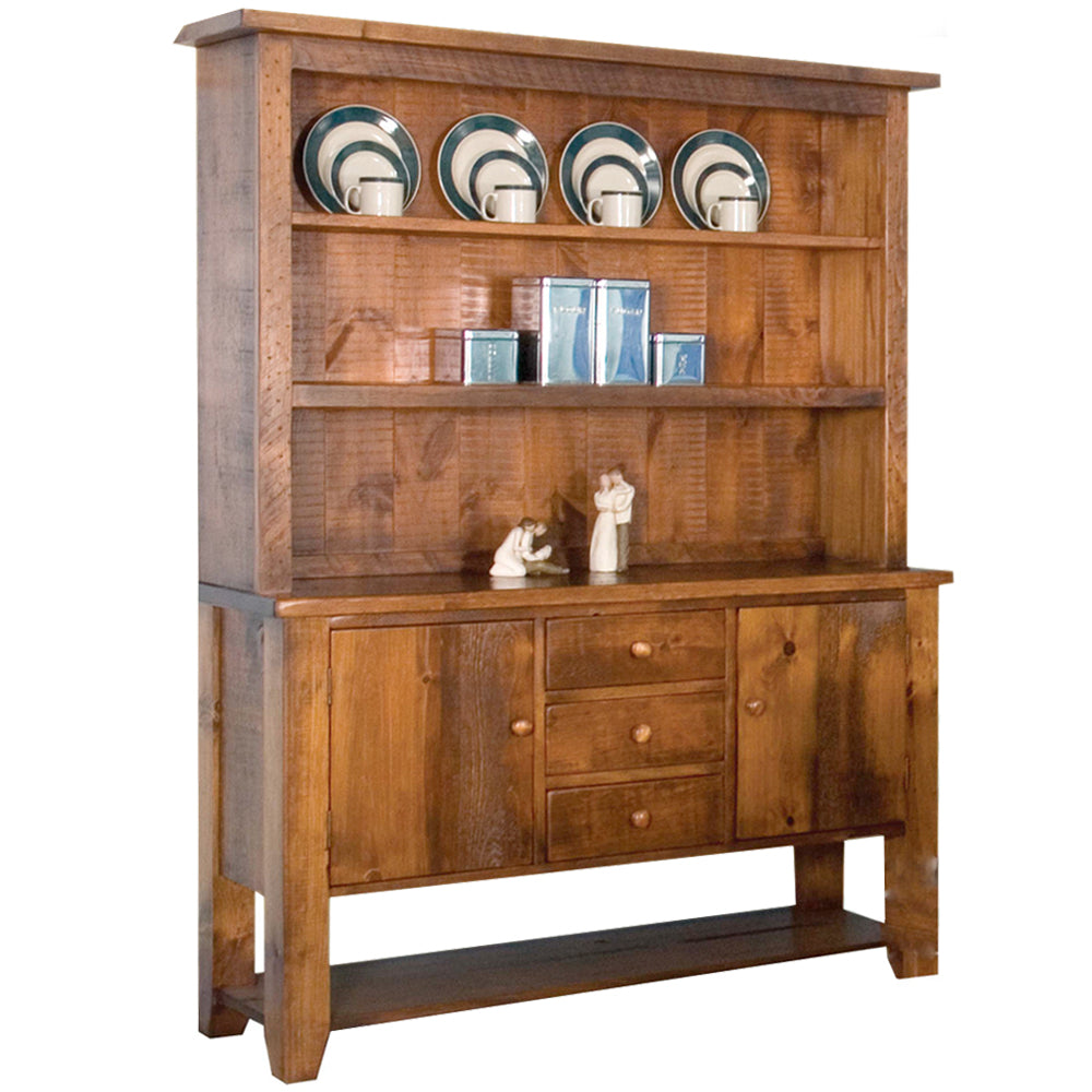 Dakota 2 Door 3 Drawer Buffet with Hutch