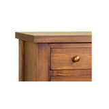 Farmhouse 3 Drawer Nightstand