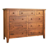 Farmhouse 9 Drawer Dresser