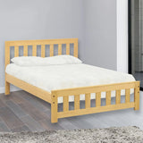Oskar Quick Ship Bed - Full Classic StainOskar Quick Ship Bed (Single/Double)
