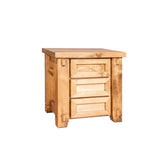 Heritage River 3 Drawer Night Table