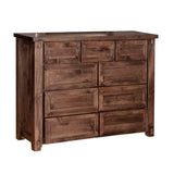 Heritage River 9 Drawer Dresser