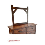 Jasper 6 Drawer Dresser with Optional Mirror