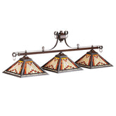 Laredo 54" 3 Bulb Billiard Light