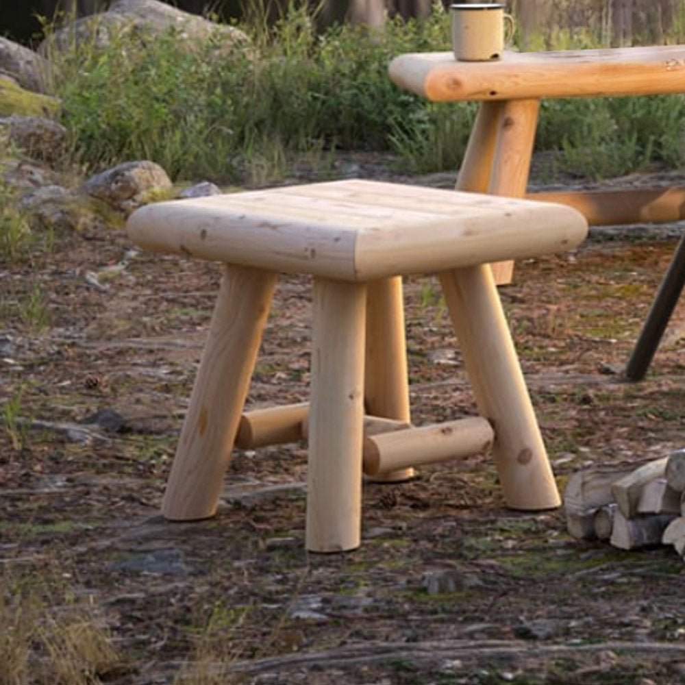24" Log Table / Stool