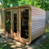 Luna Clear Red Cedar Sauna