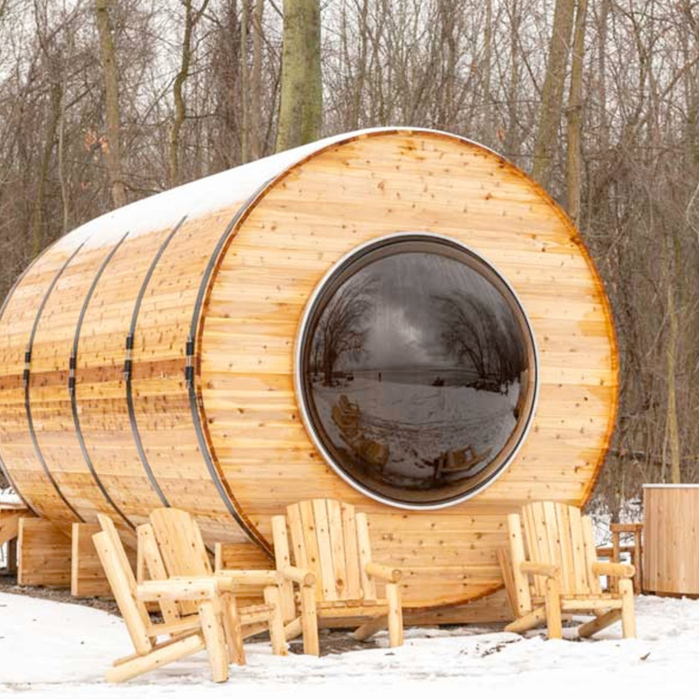 Luxury Glamping Barrel 12' x 18'
