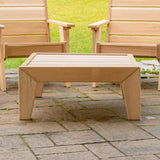 Modern Cedar Coffee Table