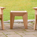 Modern Cedar End Table