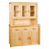 Mountain Lodge Buffet with Hutch