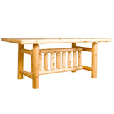 Mountain Lodge Log Harvest Dining Room Table