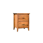 North Ridge 2 Drawer Nightstand