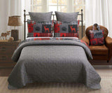 reversible quilt for cottage