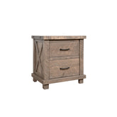 Rafters 2 Drawer Nightstand