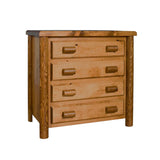 Rocky Valley 4 Drawer Log Dresser