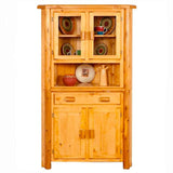 Rocky Valley Corner Buffet with Hutch