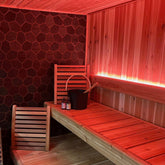 SaunaGlo Lighting Set in the Astra Sauna