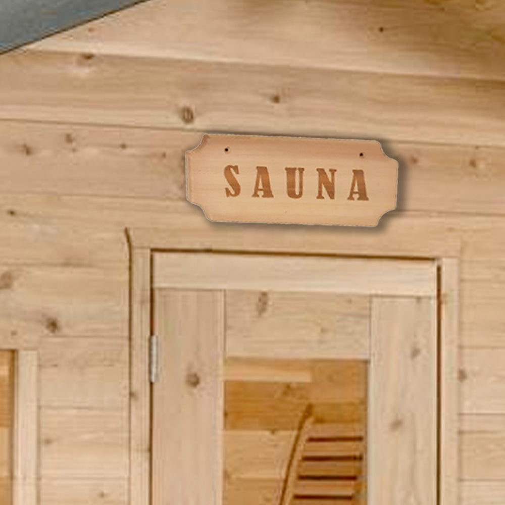 Sauna Sign - 5" x 11"