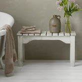 Slat Bench Vintage Dove