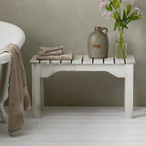 Slat Bench Vintage Dove