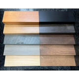 Stain Samples for Maple and Pine/Cedar Wood