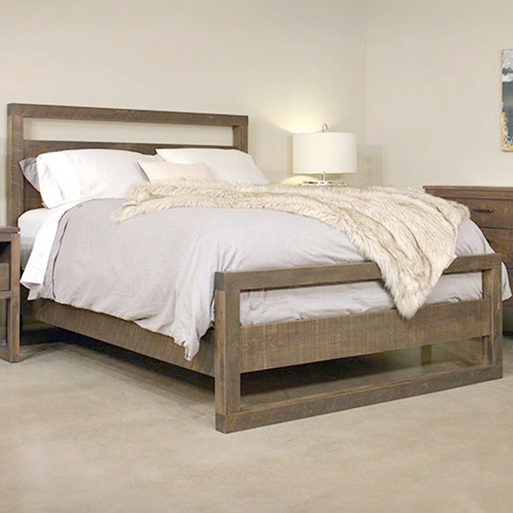 Tranquil timber bed