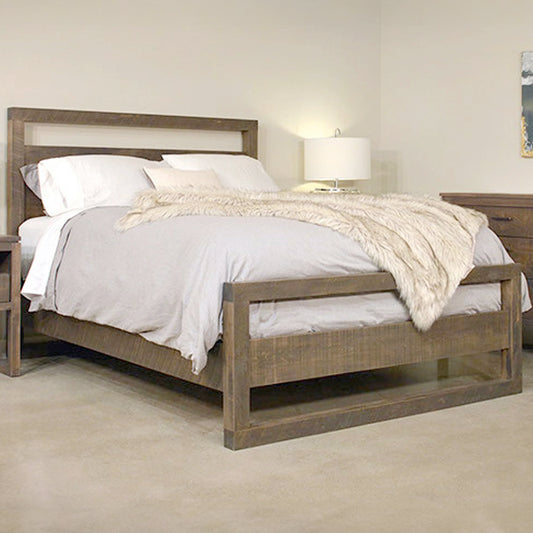 Tranquil timber bed