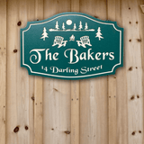 Outdoor Fire Provincial II Sign