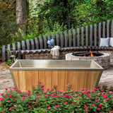 Glacier cold plunge tub