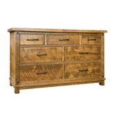 Timber Haven 7 Drawer Dresser