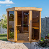 Clear Cedar Trinity Sauna