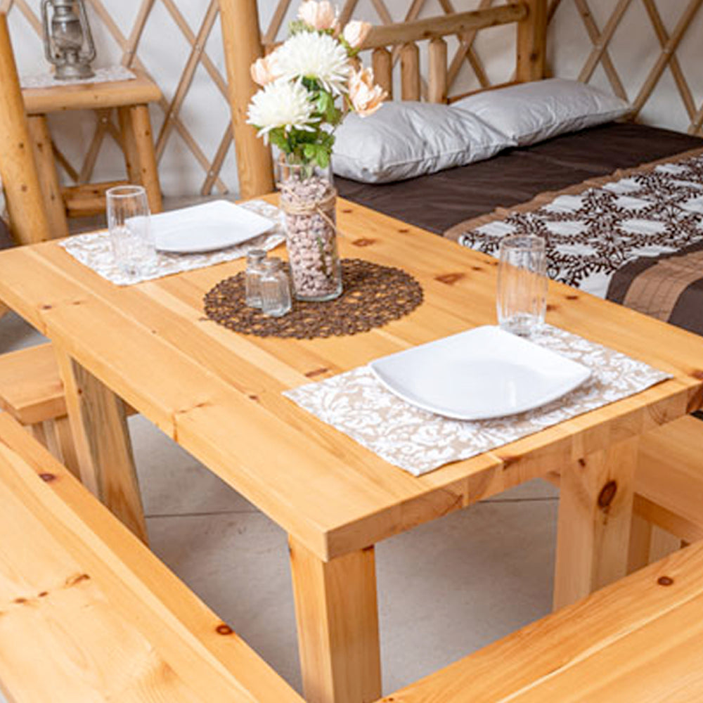 40"x70" Pine Dining Table