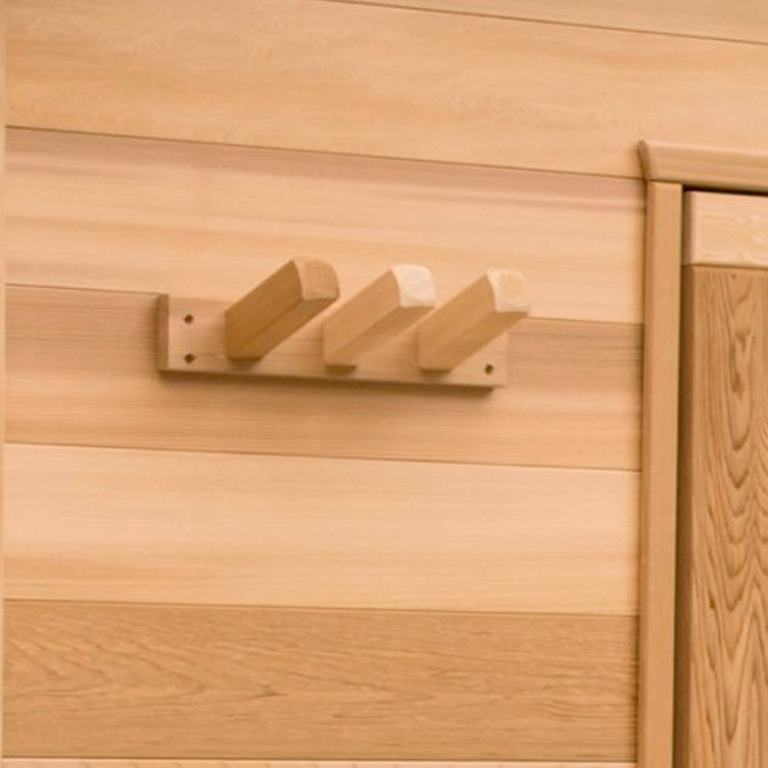 3 Sauna Towel Hooks