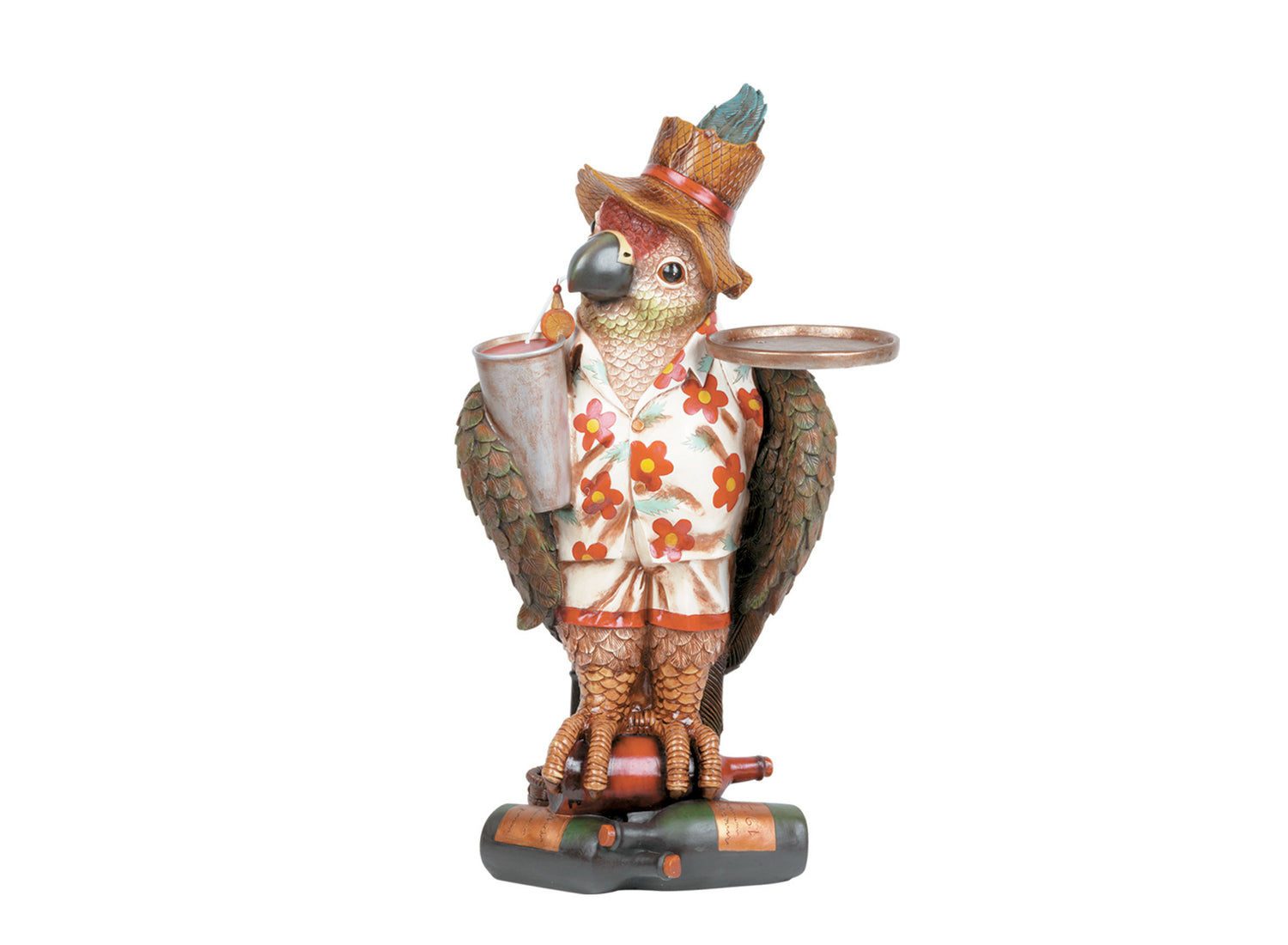 40"H Parrot Waiter