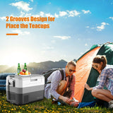 58 Quart Portable Electric Camping Cooler