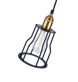 Industrial Cage Edison Filament Pendant