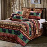 Rustic cottage style quilt