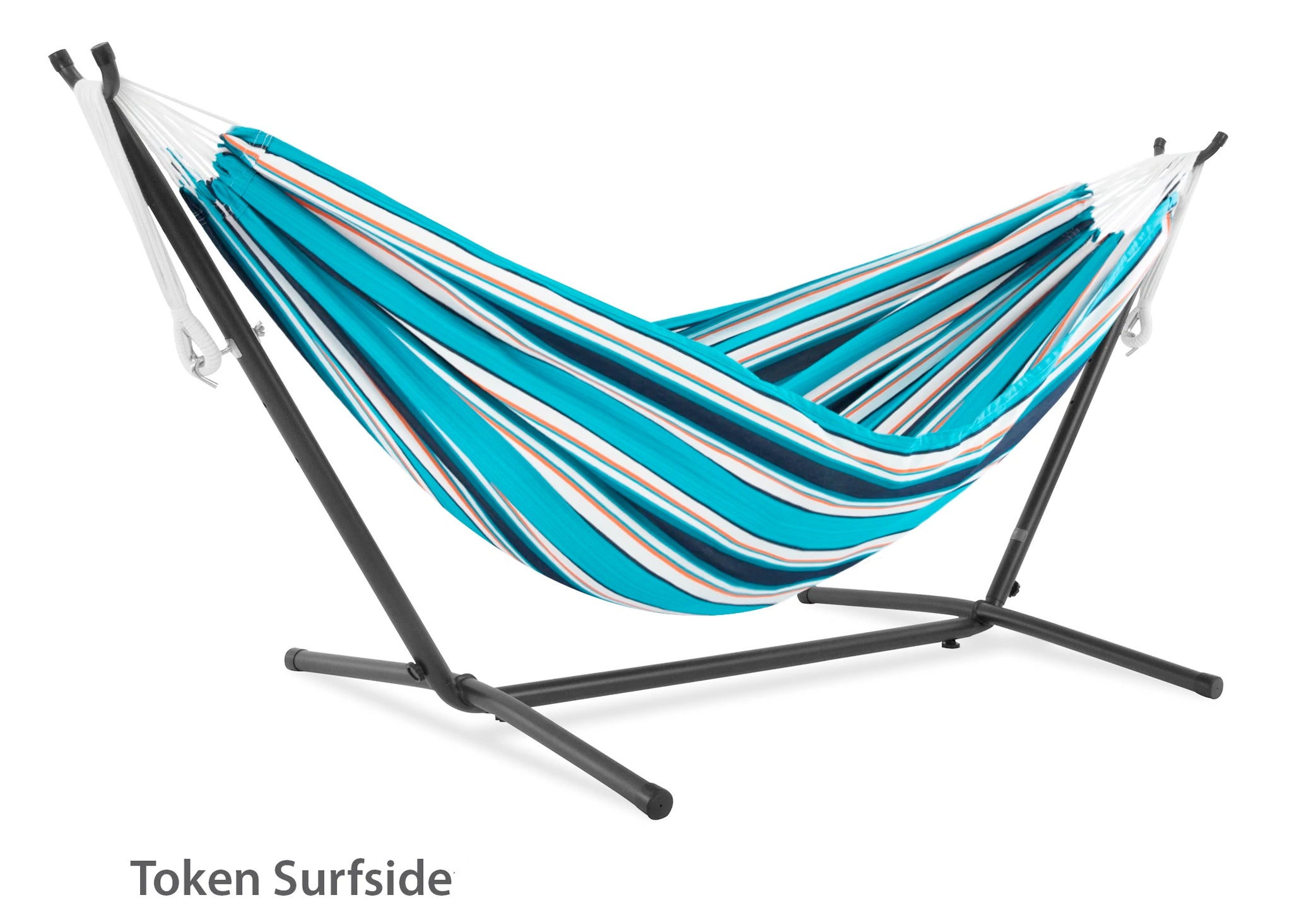Sunbrella Hammock (9ft) with Stand Token Surfside